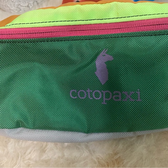 [Cotopaxi] Multi Colored Bold Colorblock Adjustable Fanny Pack Outdoor - Picture 2 of 4
